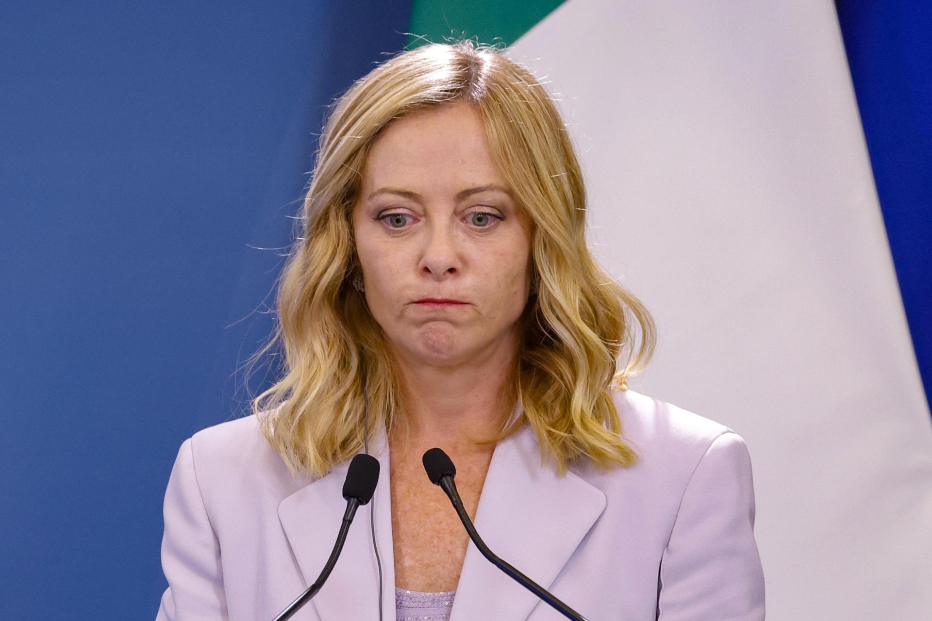 Meloni sobre reconocer al Estado de Palestina: Puede ser contraproducente