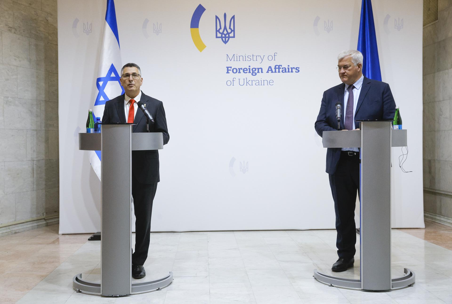 Ucrania e Israel acuerdan trabajar juntos para hacer frente a la amenaza iraní