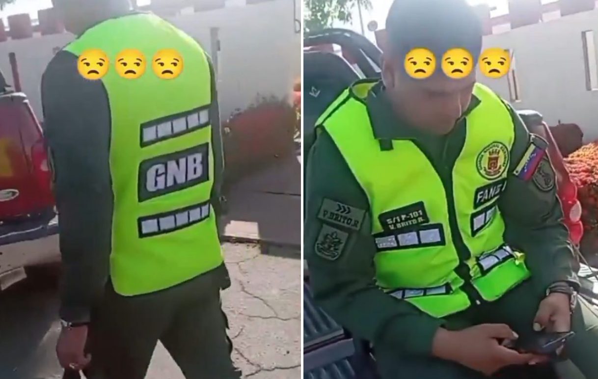 VIDEO: efectivos de la GNB extorsionan a plena luz del día en peaje del puente Angostura