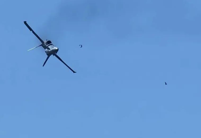 Un F-18 desafió la muerte con maniobra de infarto ante el público en España (Video)