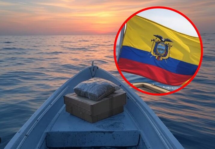 Ecuador decomisa unas 1,5 toneladas de cocaína en persecución a "narcolancha" en Galápagos