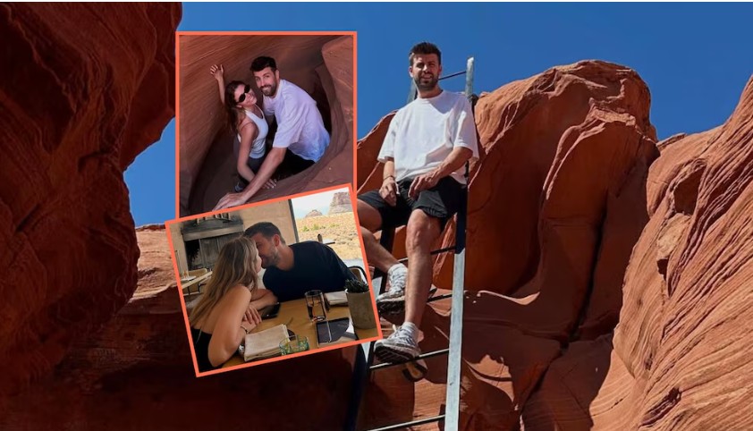 Gerard Piqué y Clara Chía reavivan su amor en Arizona: estas son las nuevas FOTOS de la pareja y el beso que reconfirma su unión
