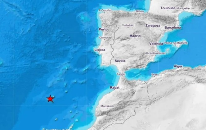 Un terremoto de magnitud 5,7 sacude el archipiélago de Madeira y se siente en Lisboa
