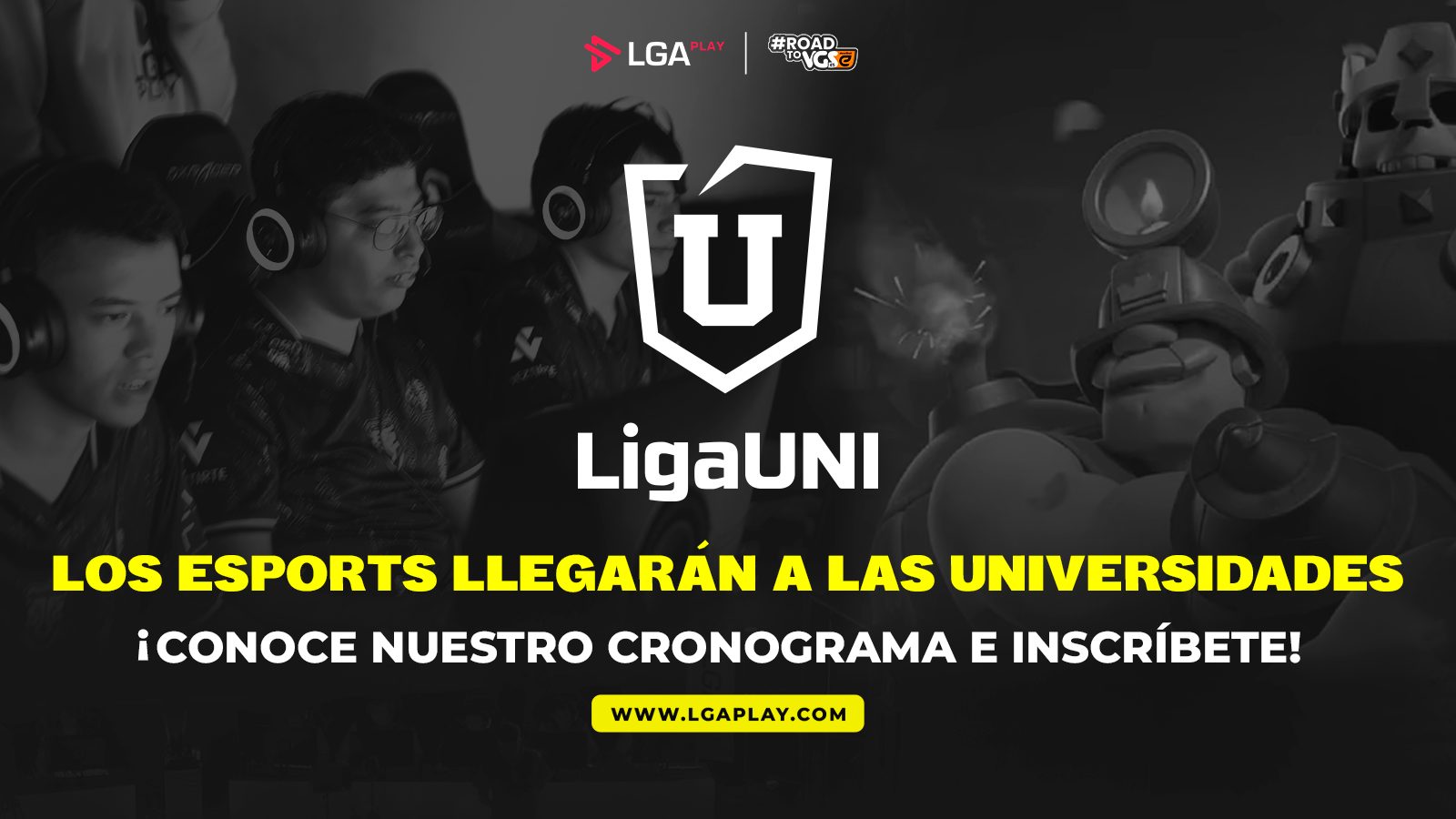 Los esports llegarán a las universidades con la Liga UNI de LGAplay