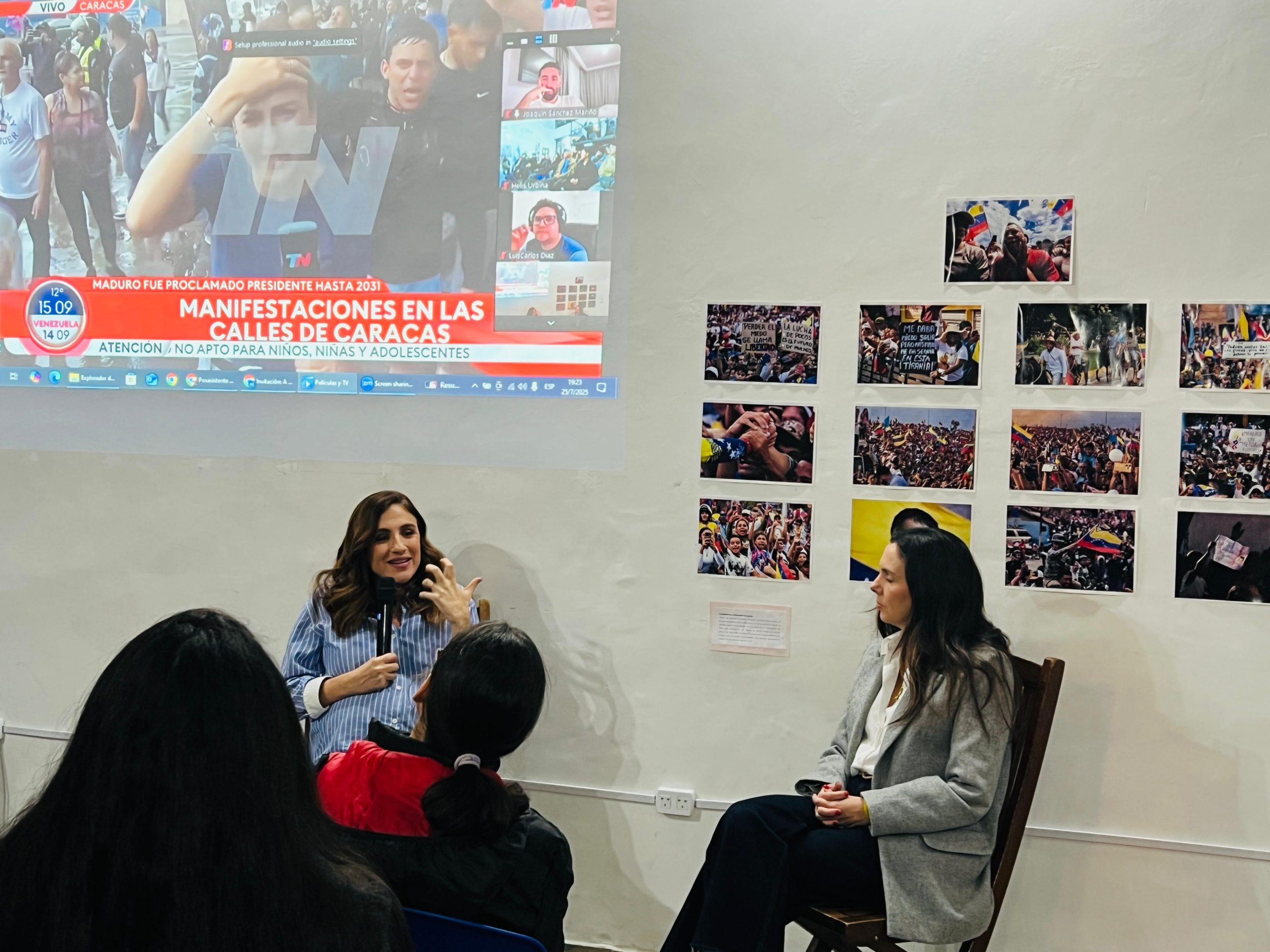 Venezolanos en Argentina reivindicaron la gesta del #28Jul con una noche de memoria y compromiso democrático
