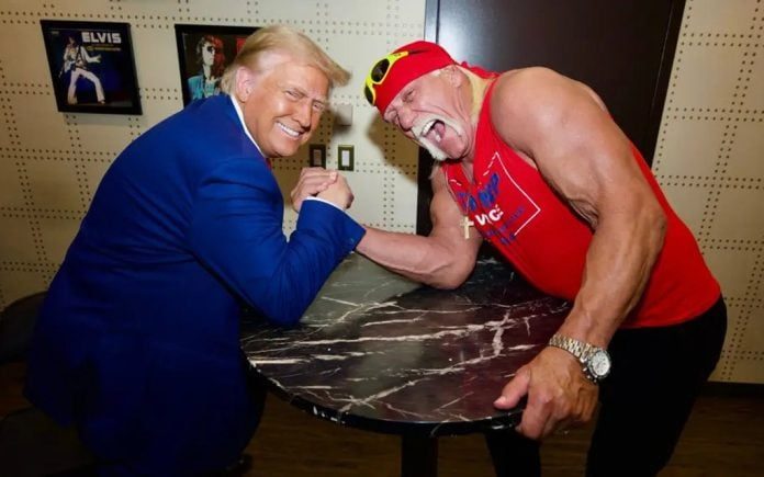 Trump lamentó muerte de Hulk Hogan: lo definió como "un Maga absoluto" de "gran corazón"