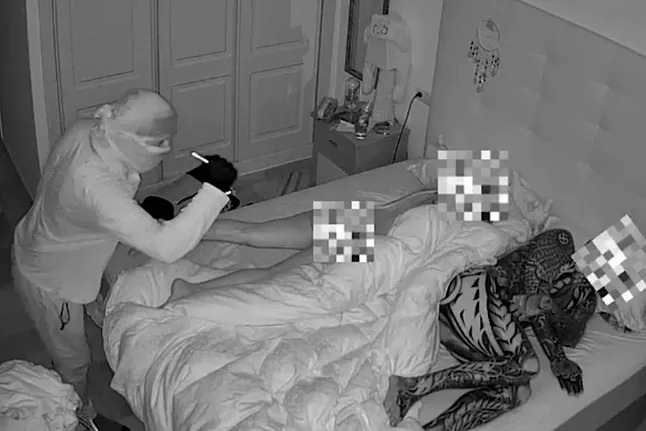 Ladrón asaltó una casa y permaneció 32 minutos observando a la propietaria mientras dormía