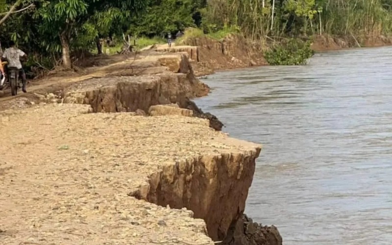 Más de 800 familias afectadas por crecida del río Arauca en Apure