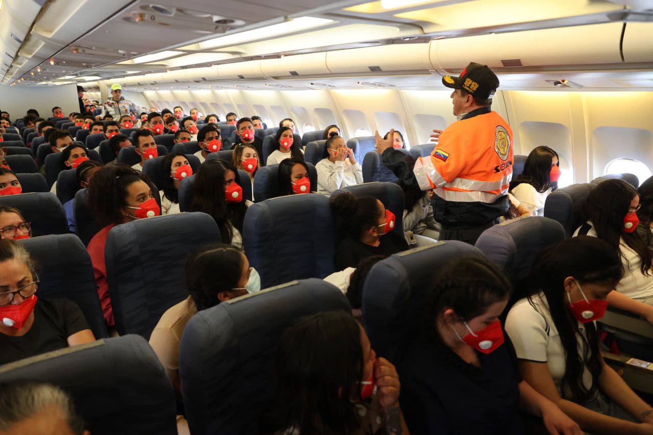 Llegó a Maiquetía un nuevo vuelo con 205 venezolanos deportados procedentes de Honduras
