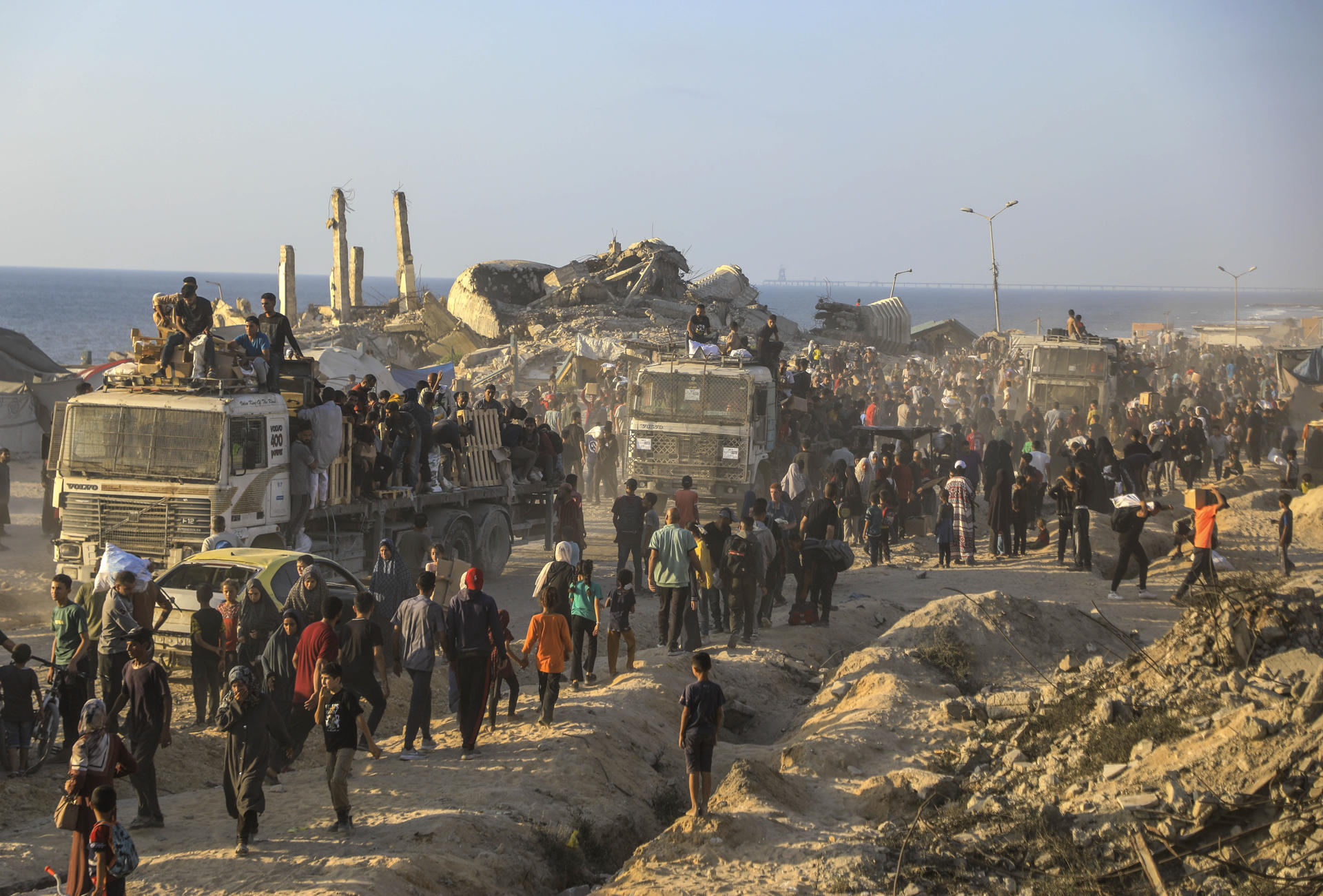 En Gaza se resisten al plan de Netanyahu: La muerte ya nos da igual