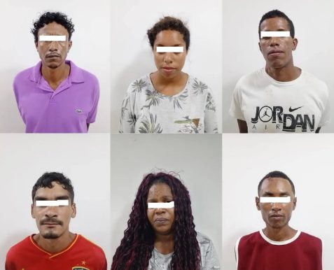 Capturaron a seis sujetos por microtráfico de drogas en La Guaira