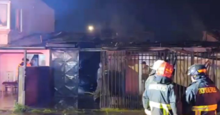 Tragedia venezolana en Chile: una madre y sus tres hijos mueren durante incendio en su casa
