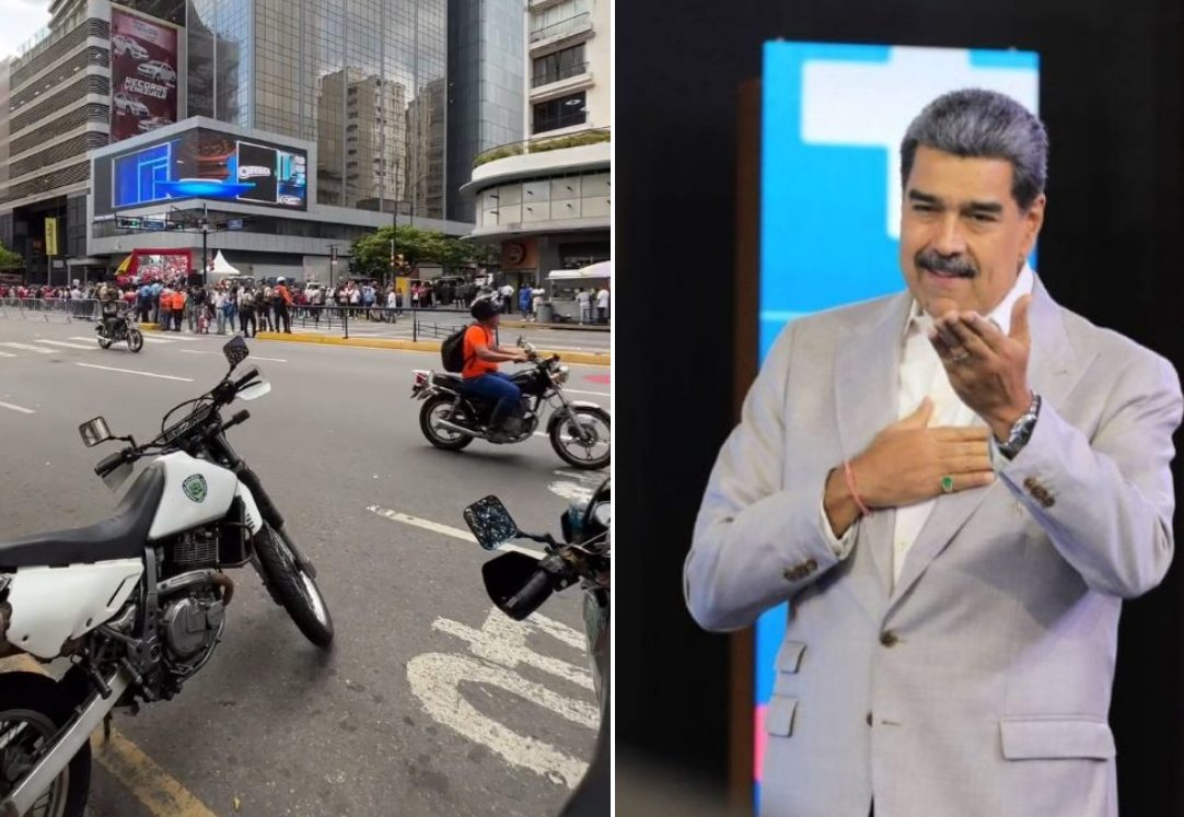 VIDEO: hay que buscar con lupa a los militantes que salieron a las calles "en defensa de Maduro"