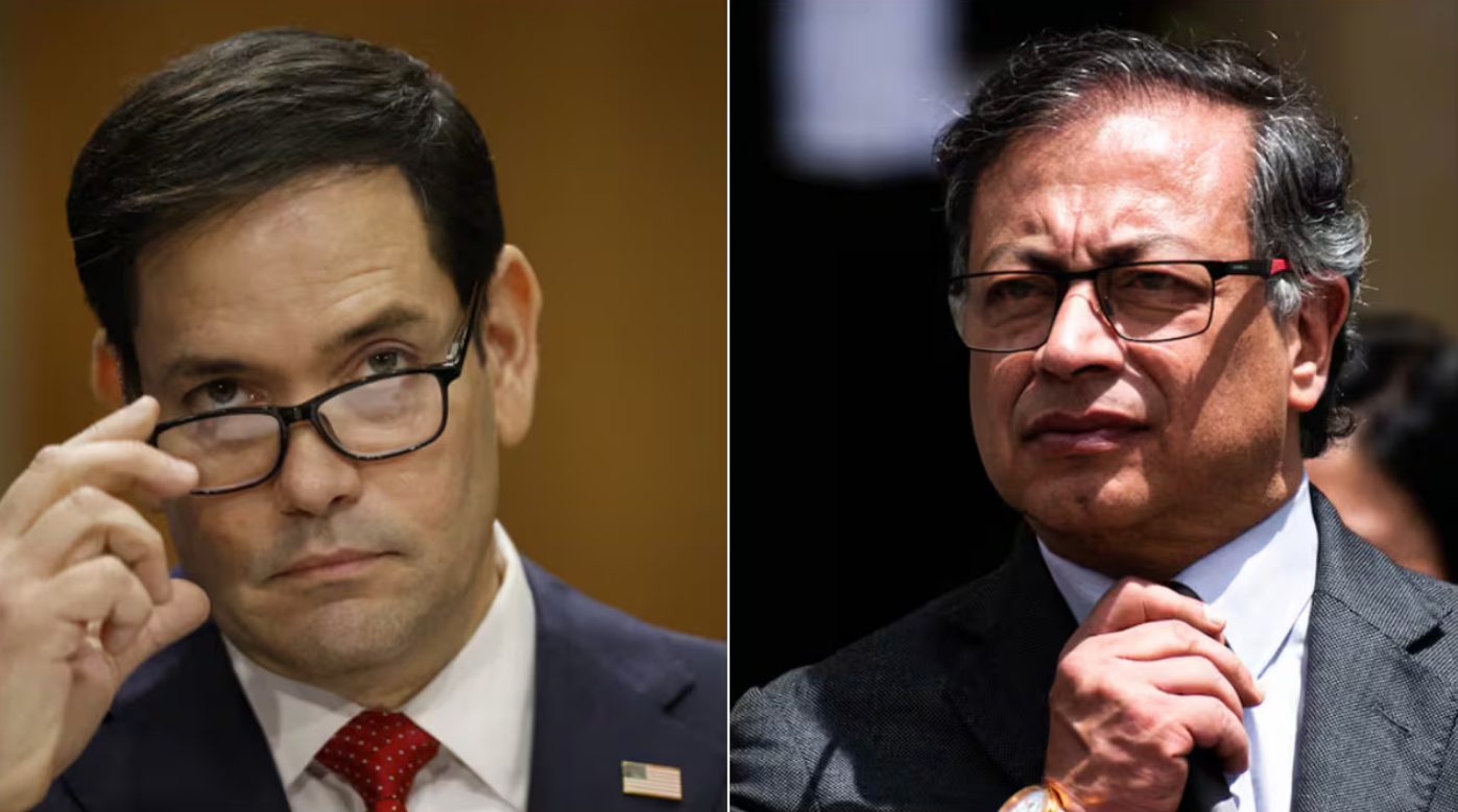"Bastante errático", la aguda crítica de Marco Rubio que molestó a Gustavo Petro