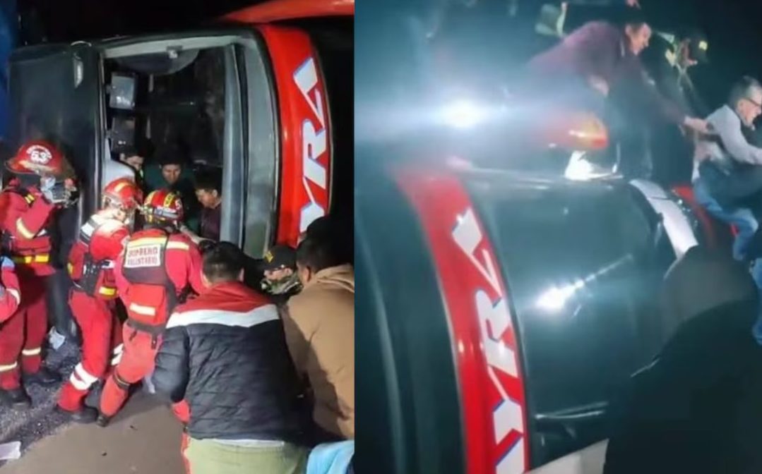 Choque entre camión y autobús dejó múltiples muertos en el altiplano de Perú