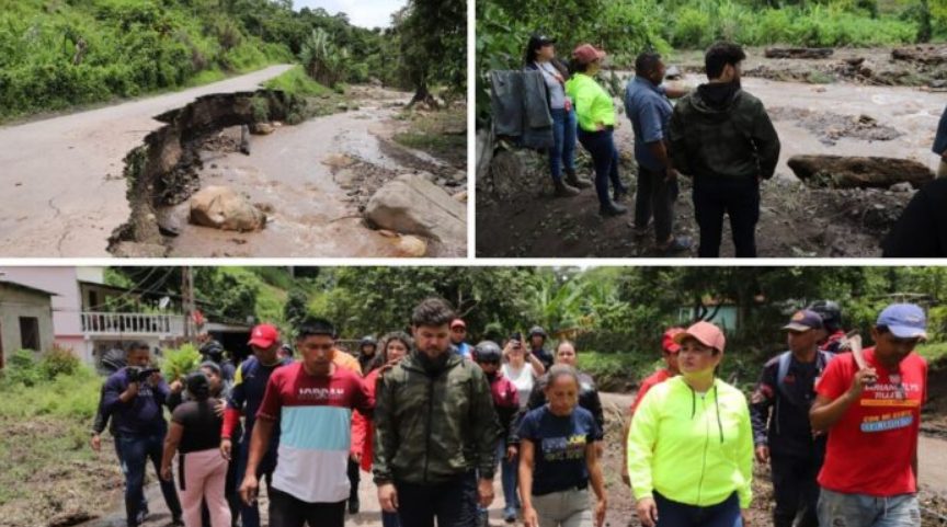 El desborde de dos ríos dejó a más de 24 familias damnificadas en Monagas