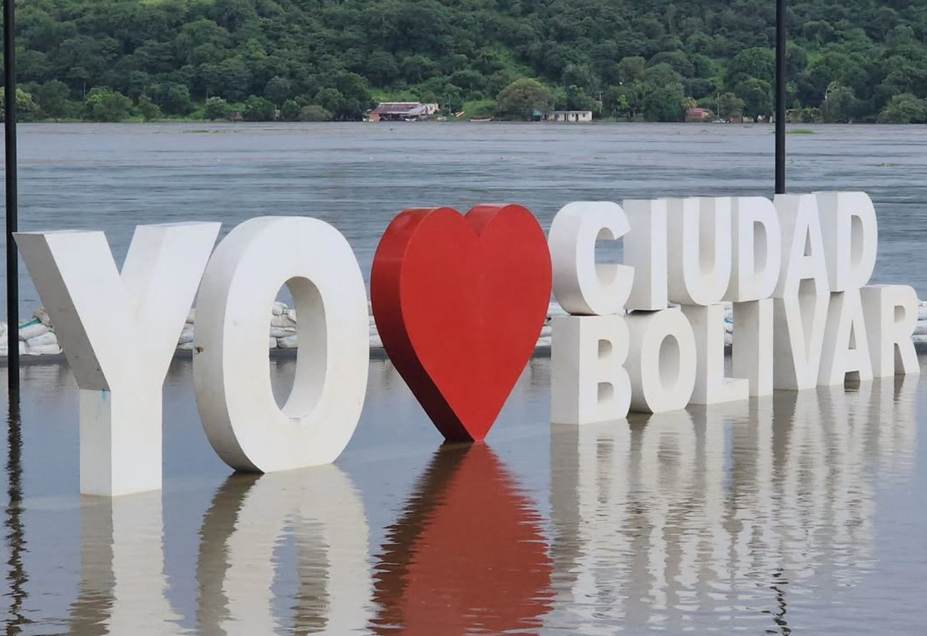El río Orinoco está a dos centímetros de alcanzar la alerta roja en Ciudad Bolívar