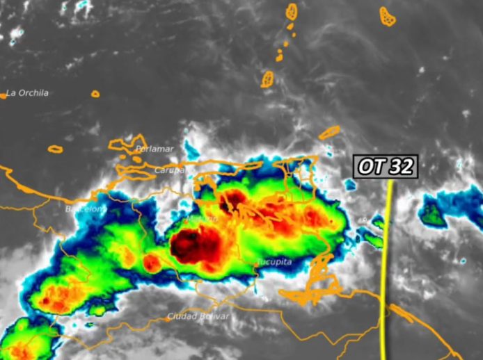 Inameh pronosticó más lluvias de intensidad variable en Venezuela para este #30Ago