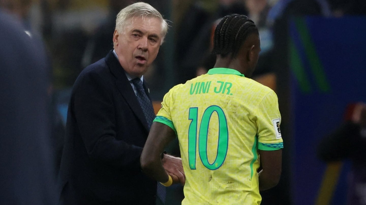 Una decisión de Carlo Ancelotti beneficiará a Bolivia en las Eliminatorias