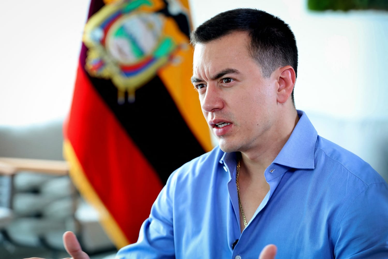 Daniel Noboa insistió en llamar a referédum para instalar una Asamblea Constituyente con nuevo decreto