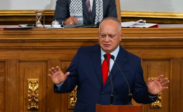 Diosdado Cabello insistió en vincular a María Corina Machado con supuestos planes terroristas
