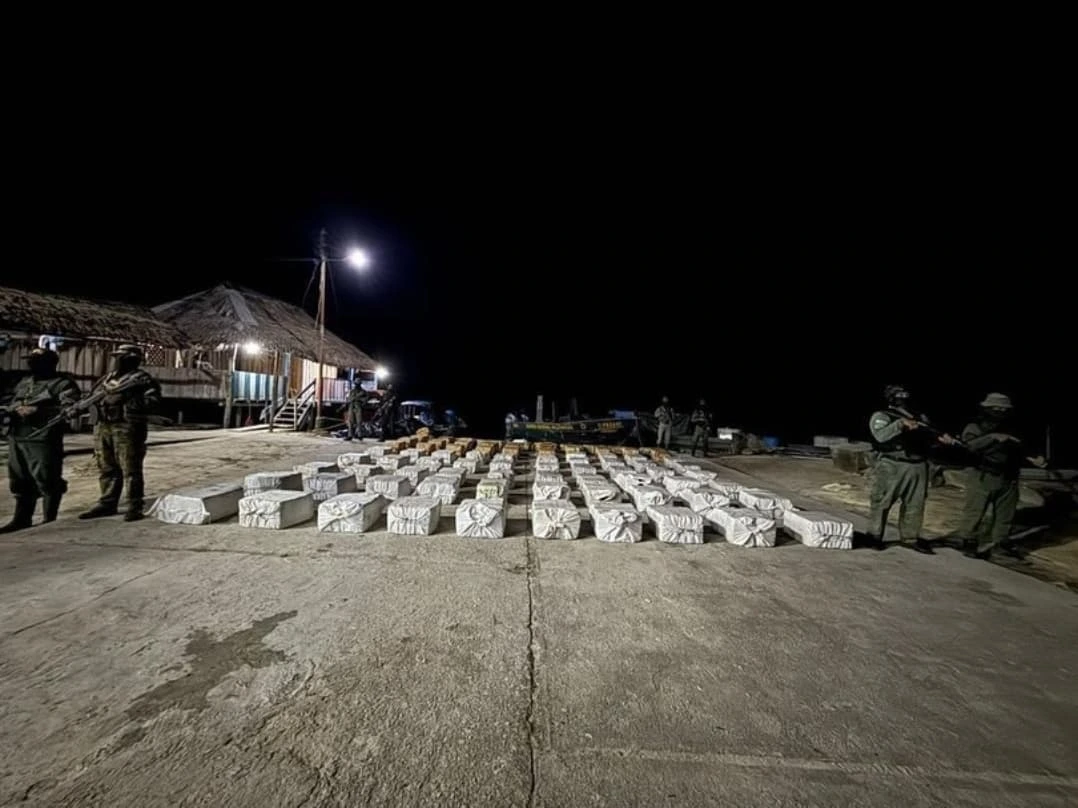 Chavismo reveló cifras de drogas incautadas en ocho meses de 2025