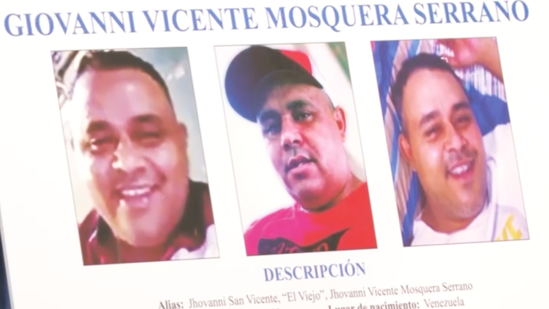 Giovanni Mosquera, el narco del Tren de Aragua buscado en Colombia y perseguido por EEUU tras orden de Trump