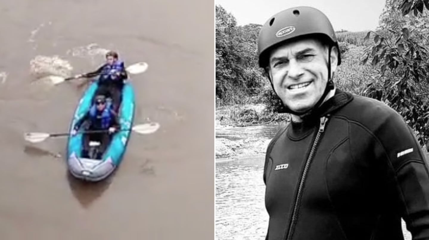 Dramático VIDEO: Exalcalde brasileño intentó grabar su paseo en kayak pero cayó al agua y murió ahogado