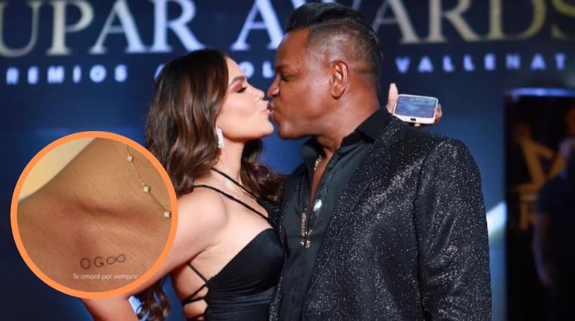 Maren García se hizo un tatuaje en homenaje a Omar Geles: “Era todo, era el centro de la familia”