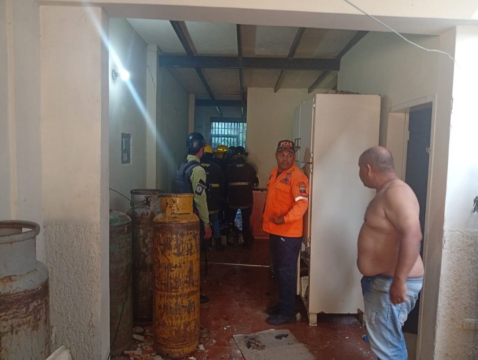 Al menos cuatro heridos, uno de ellos con lesiones graves, al explotar cilindro de gas en Guárico
