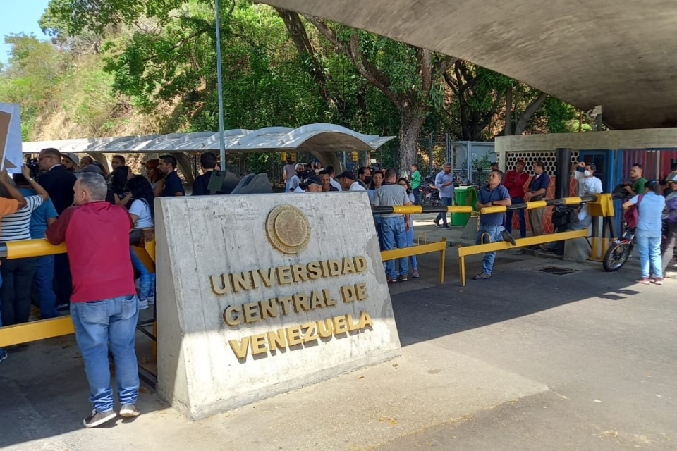 "La represión no nos callará": Sindicatos de la UCV convocaron una protesta en Caracas este #14Ago