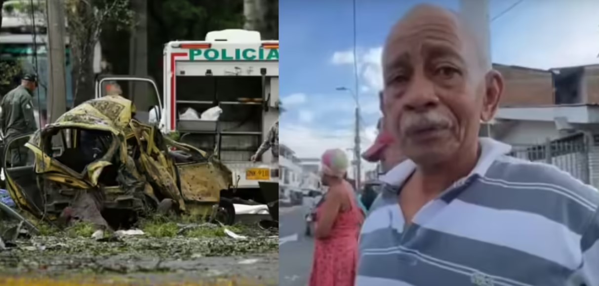 ¡El destino le sonrió! Se salvó del atentado terrorista en Colombia porque "salió a tomarse una cerveza" (VIDEO)