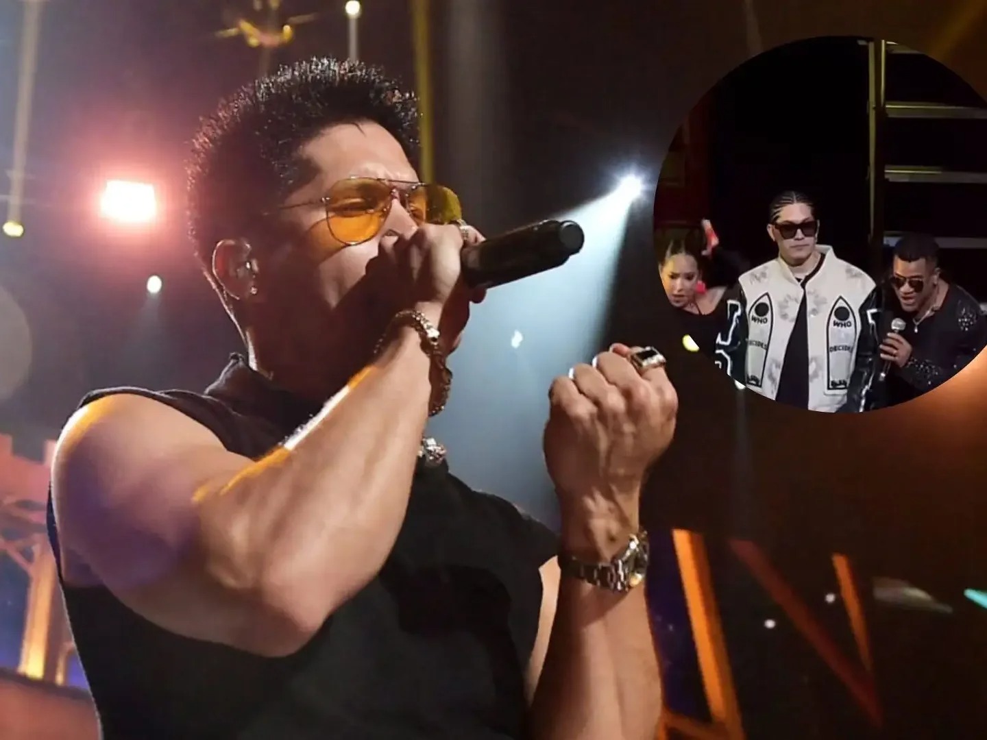 Chyno Miranda reapareció en concierto, pero su estado de salud causó preocupación (VIDEO)