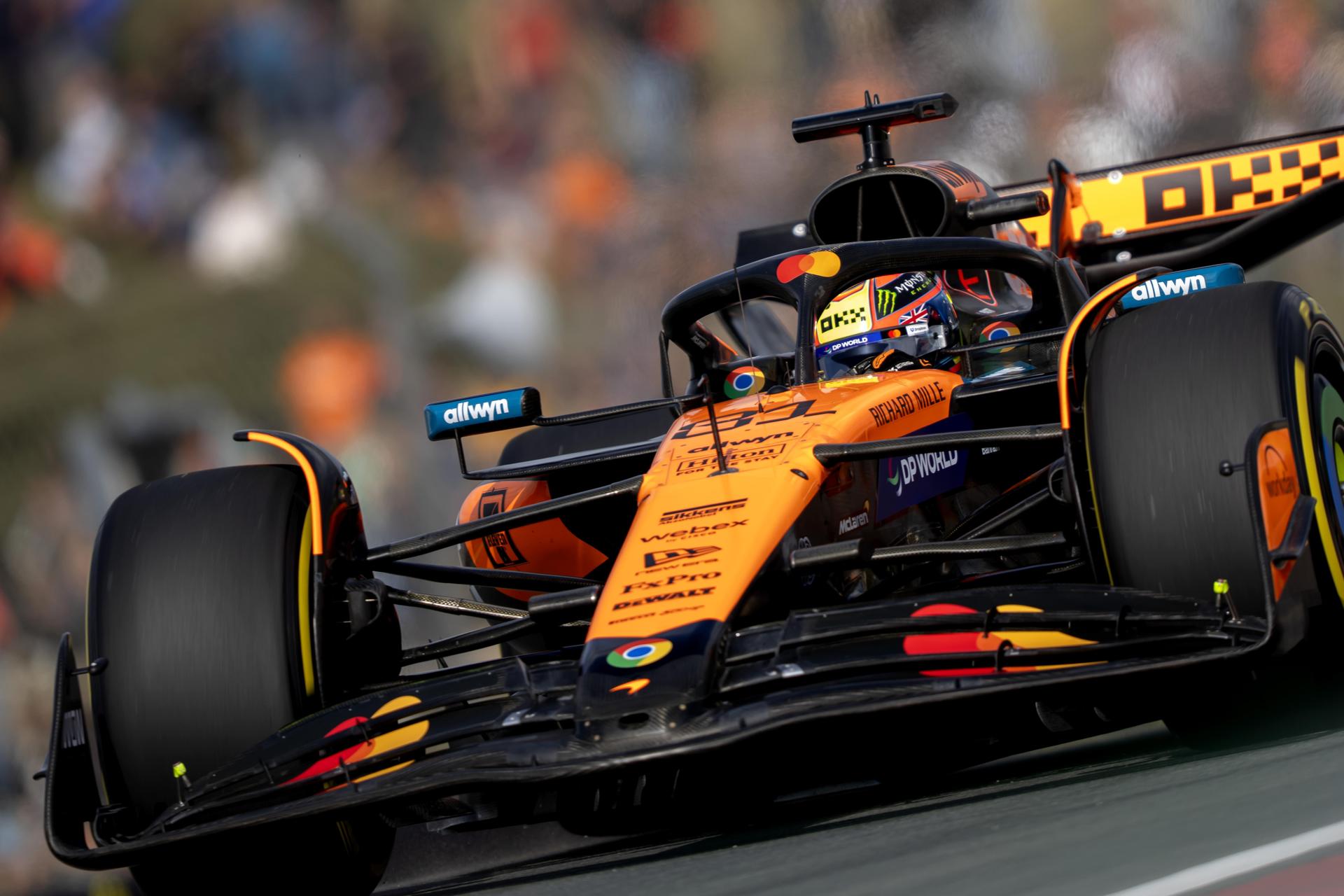 Oscar Piastri firmó la "pole" en el Gran Premio de Países Bajos