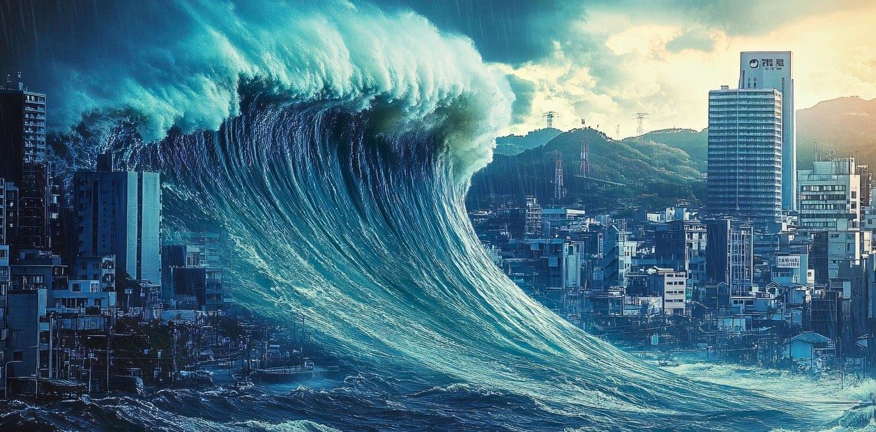 Advierten de un mega tsunami de 300 metros que golpearía la Costa del Pacífico de EEUU