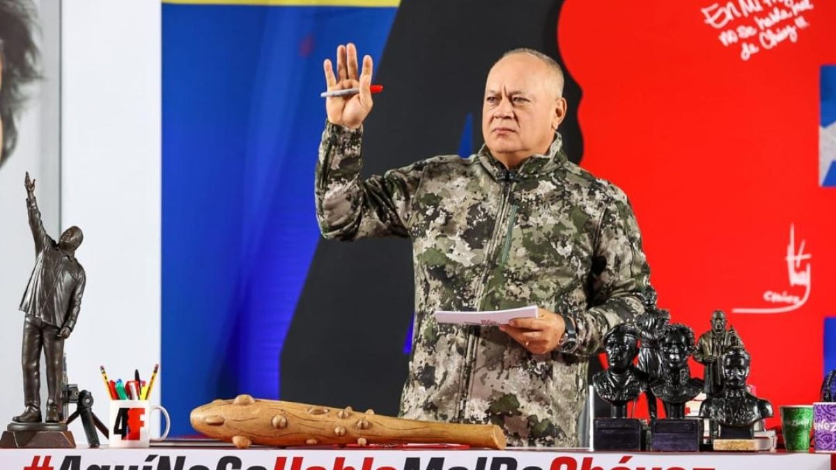 "Muy serio": Cabello admitió que despliegue naval de EEUU no es un juego