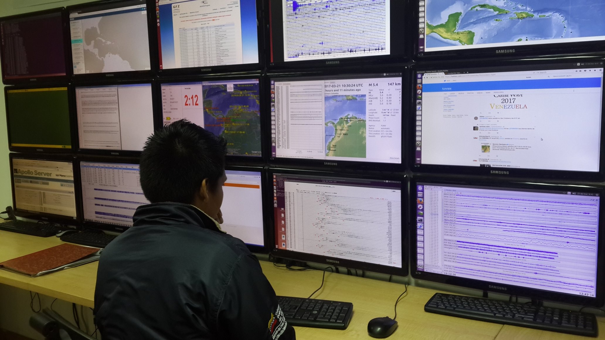 Un nuevo sismo de 4.1 volvió a sacudir varias localidades del occidente venezolano