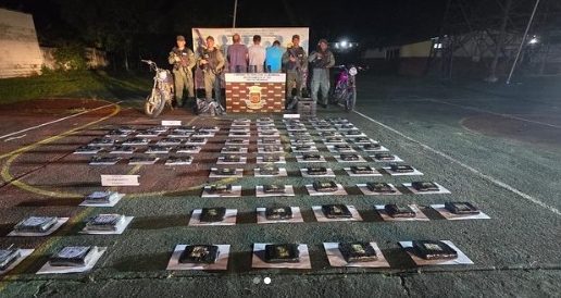 Fanb detienen a tres hombres por transportar 53 kilos de droga en Barinas