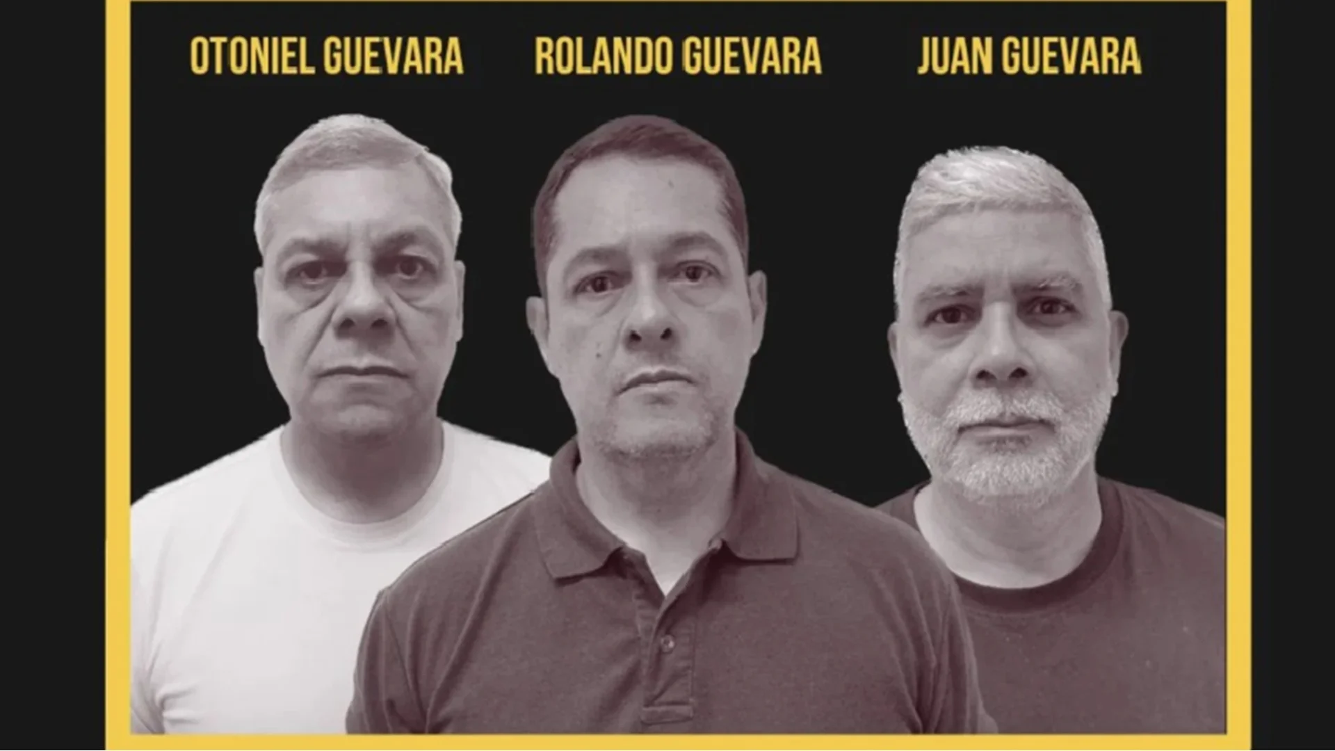 Denuncian desaparición forzada de los hermanos Guevara, acusados en el caso de Danilo Anderson