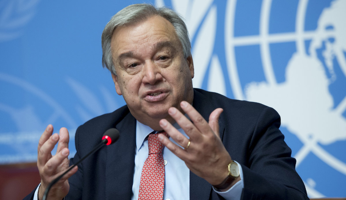 Guterres dijo estar "profundamente alarmado" del plan de Israel para desmantelar a Hamás en Gaza