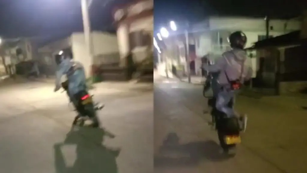 Venezolano encontró la muerte por hacer motopiruetas en Colombia: sus amigos grabaron la tragedia (VIDEO)