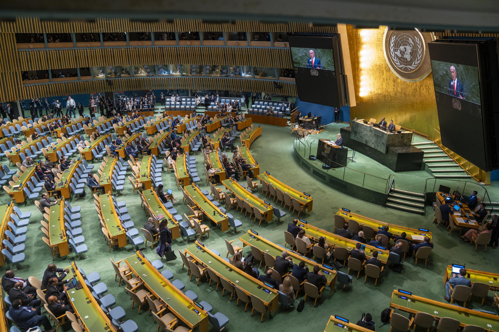 Concluye una Asamblea General marcada por el creciente aislamiento de Israel en el mundo