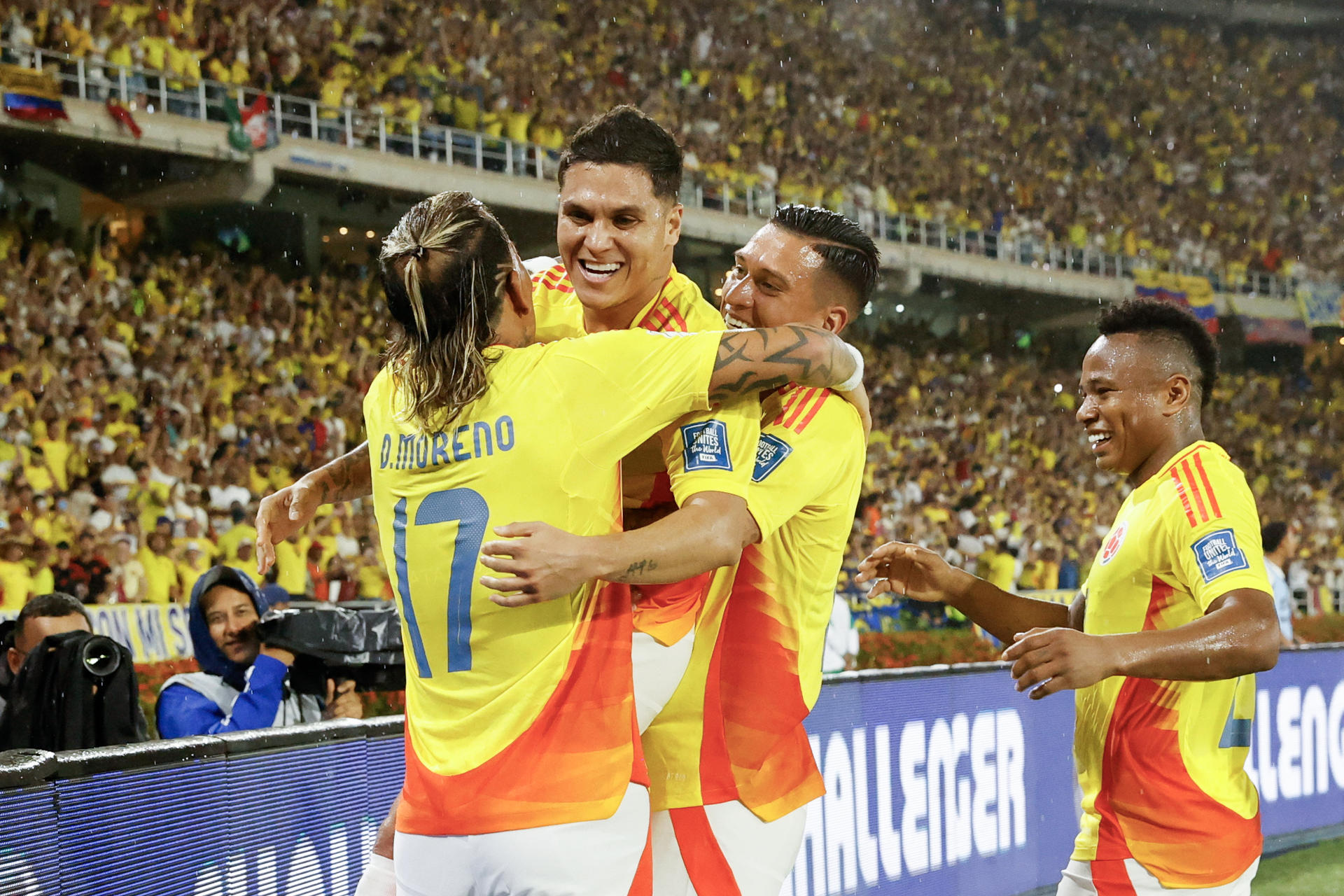 Colombia logró clasificar al Mundial tras vencer a Bolivia en Barranquilla