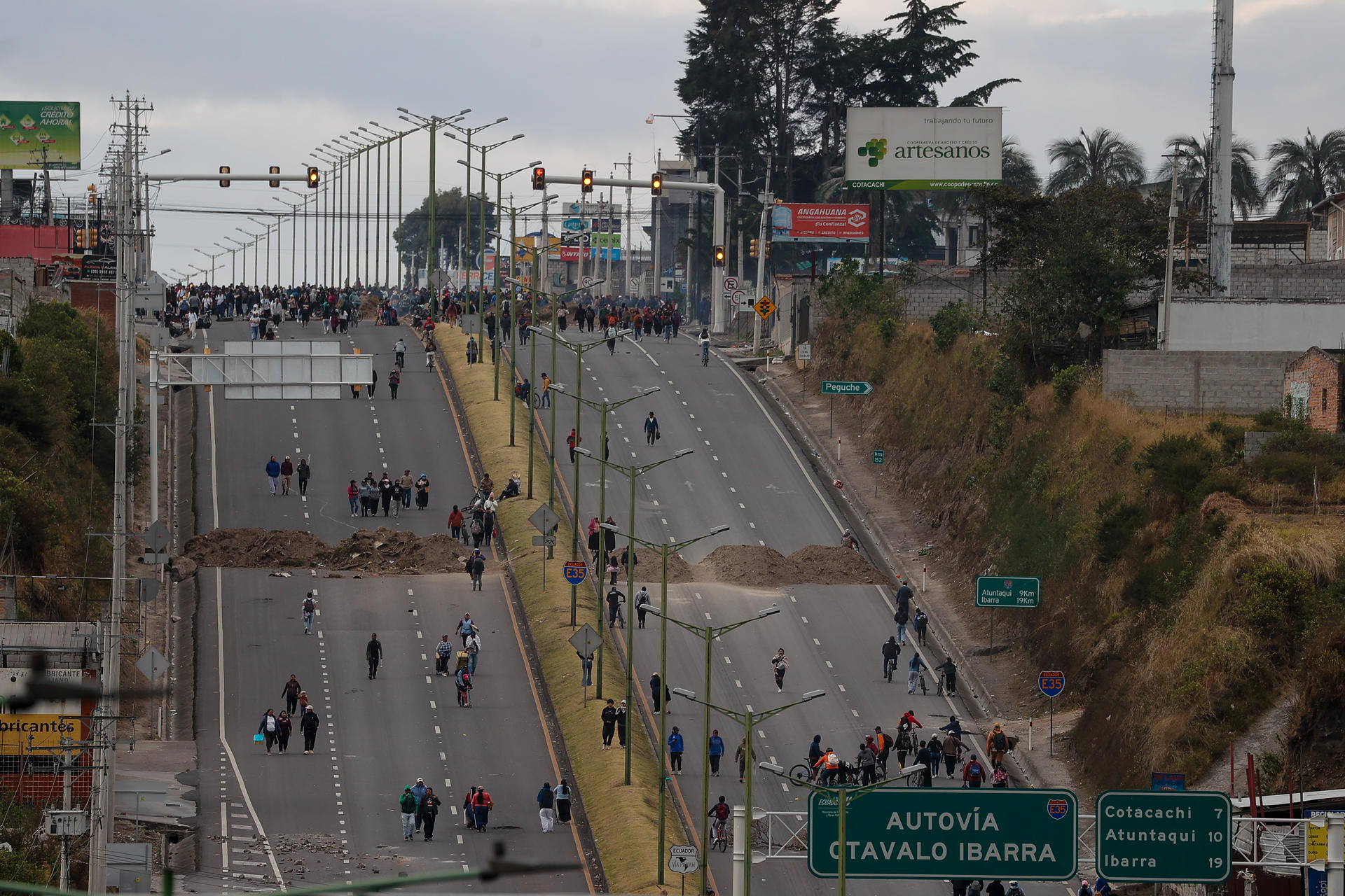 Movimiento indígena denuncia la muerte de un manifestante durante las protestas en Ecuador