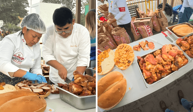 Así celebraron en Perú el triunfo del pan con chicharrón en el Mundial de Desayunos