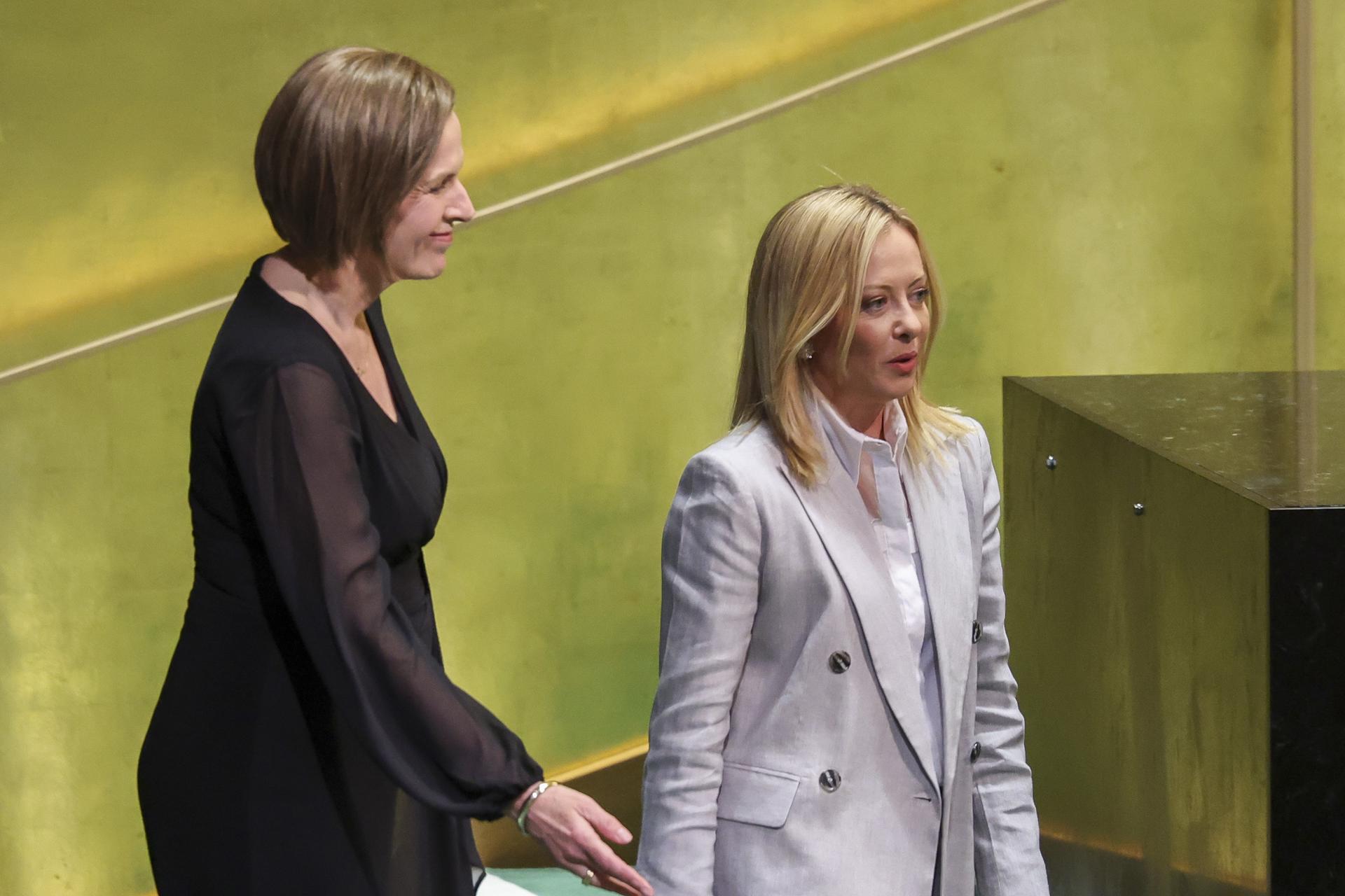 Meloni habló con madre de italiano detenido en Venezuela para demostrar su cercanía con el caso