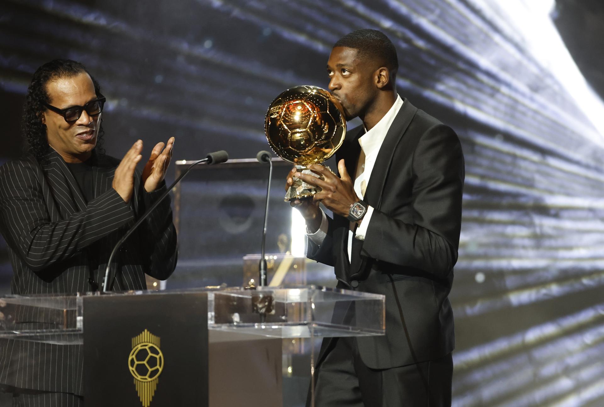 Ousmane Dembélé consideró que es "algo excepcional" ganar el Balón de Oro
