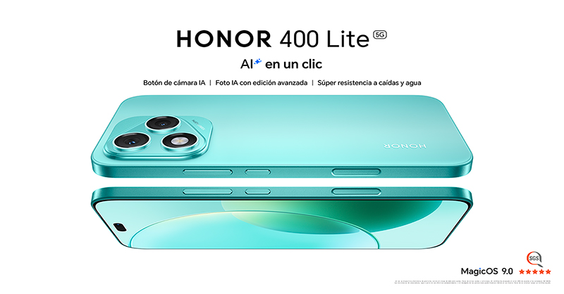 HONOR 400 Lite: la innovación con IA que transforma tu creatividad y productividad