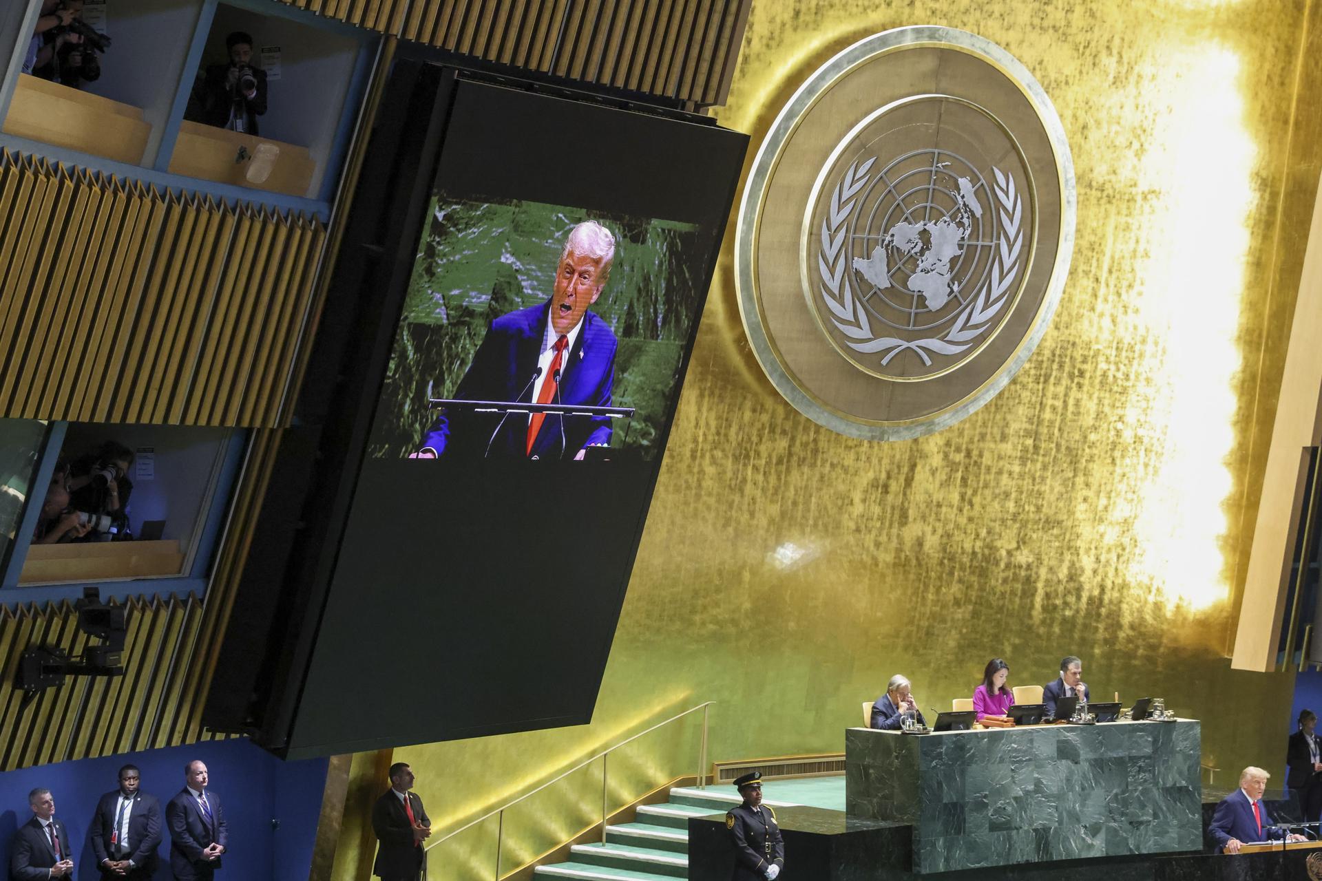 Trump cuestionó la utilidad de la ONU porque no le ayuda a acabar guerras