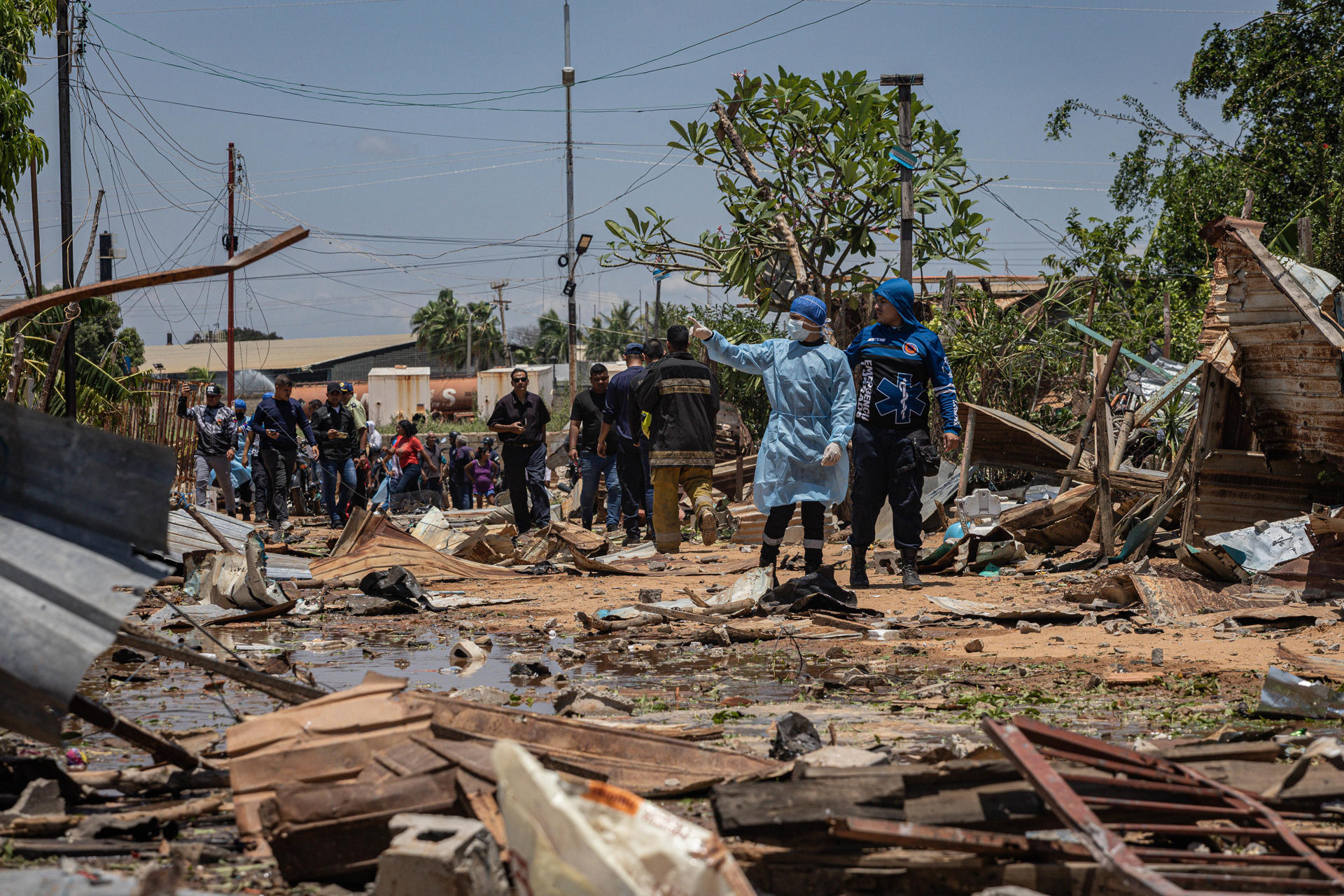 La explosión en Zulia tuvo una onda expansiva de seis kilómetros y afectó a 482 casas (FOTOS)